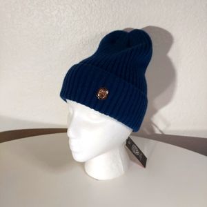 Vince Camuto Blue Knit Beanie